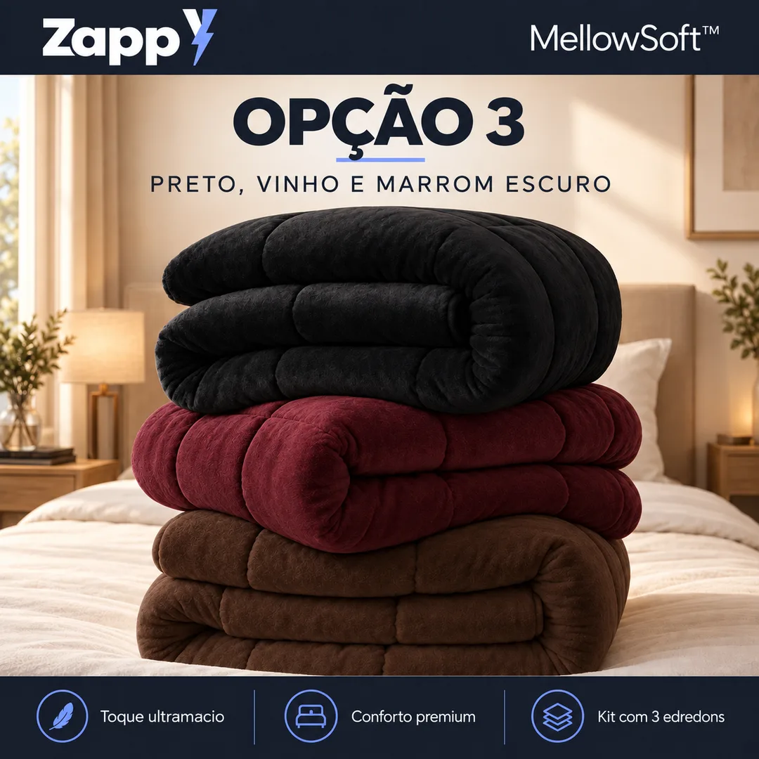 MellowSoft Edredom Premium Algodão Turco, foto 7