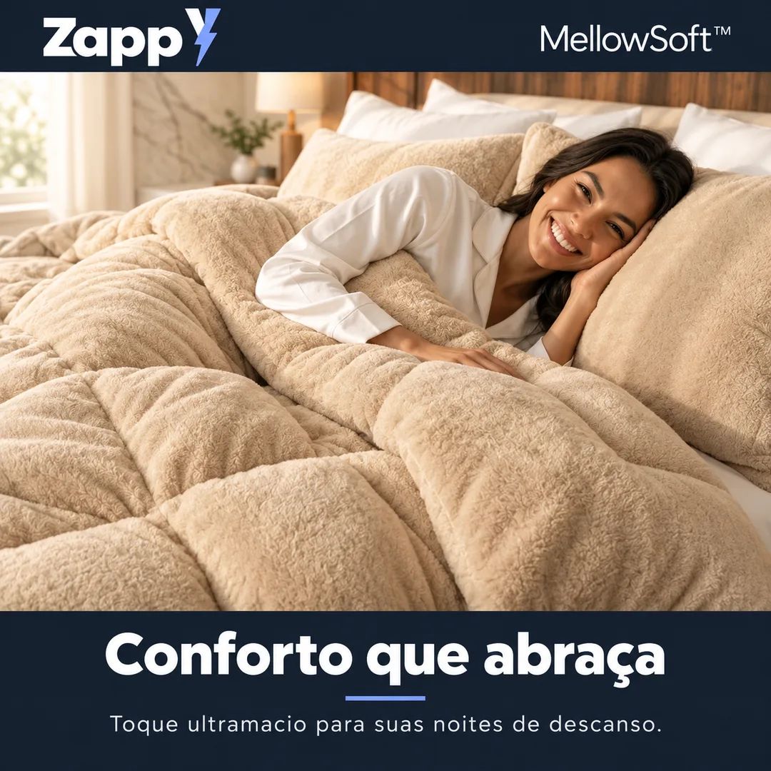 MellowSoft Edredom Premium Algodão Turco, foto 2